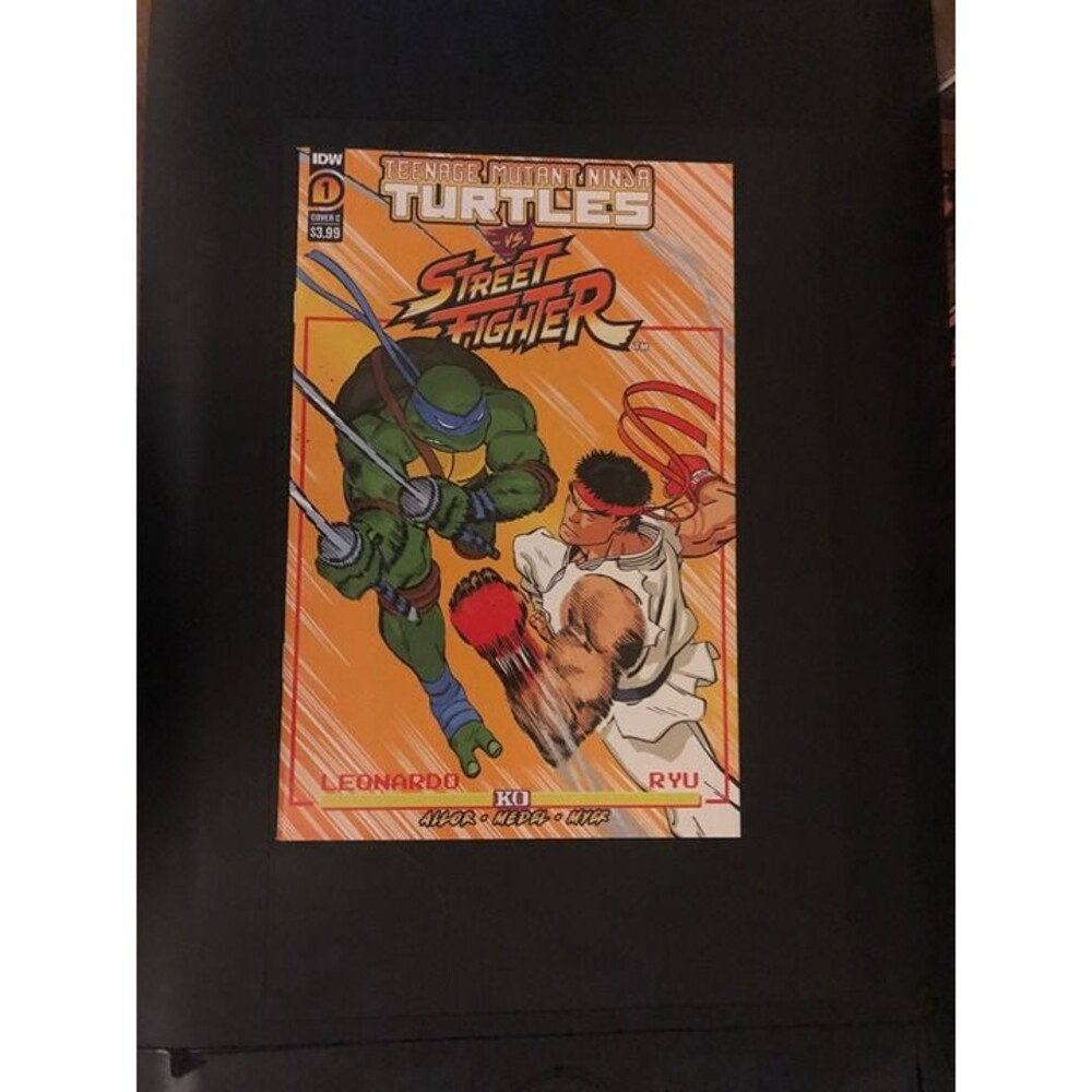 Teenage Mutant Ninja Turtles vs. Street Fighter #1 C Cvr, Reilly VF